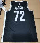 Maillot de Basket #72 Biggie Brooklyn Nets Noir